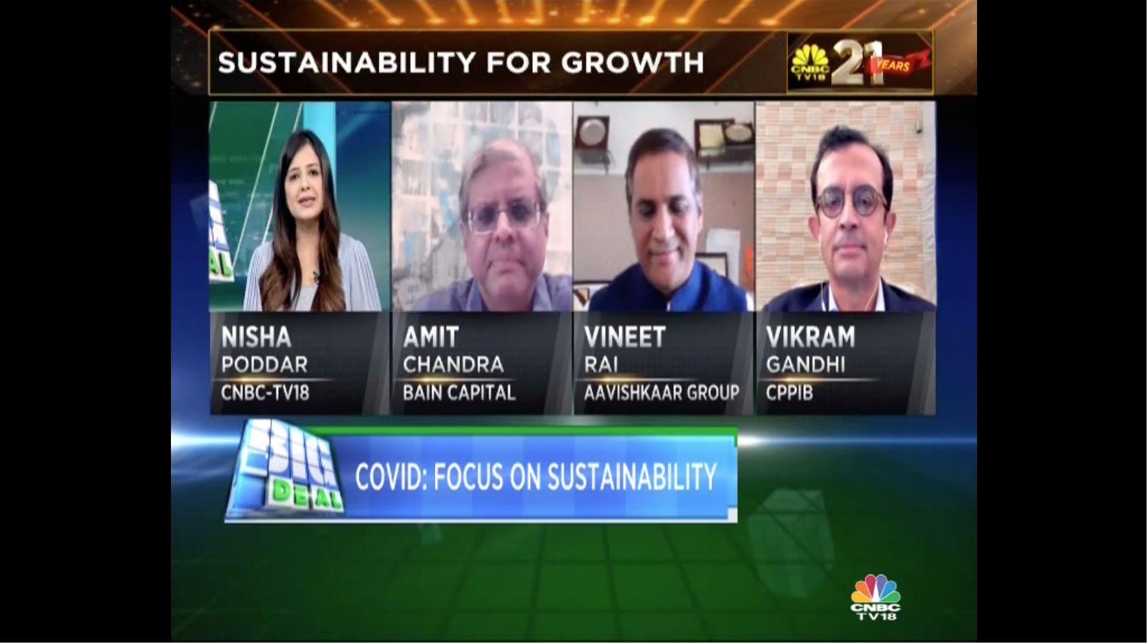 CNBC TV18 Episode: Big Deal with Vineet Rai – Aavishkaar Capital - Featured