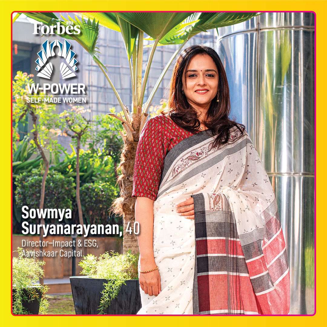 Meet India’s Top Self-Made Women in 2024: Sowmya Suryanarayanan featured in Forbes India, March 2024 - Featured