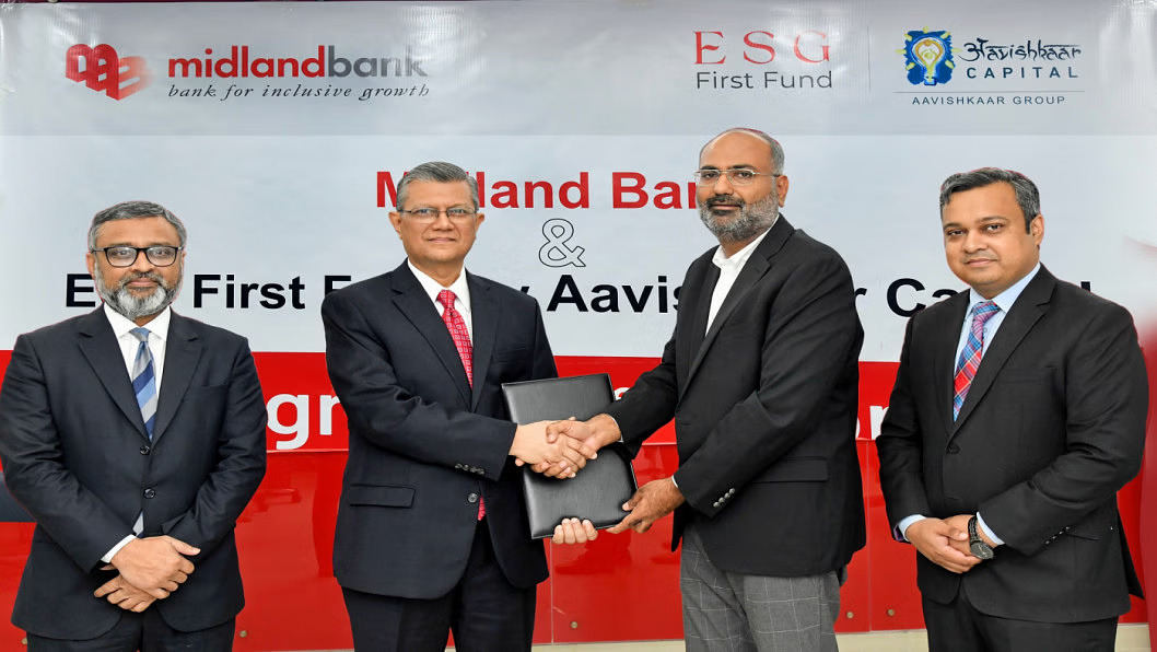 Aavishkaar Capital’s ESG First Fund invests US$ 5 Million in Midland Bank Private Ltd, Bangladesh. This is the 5th Investment by the ESG First Fund. - Featured